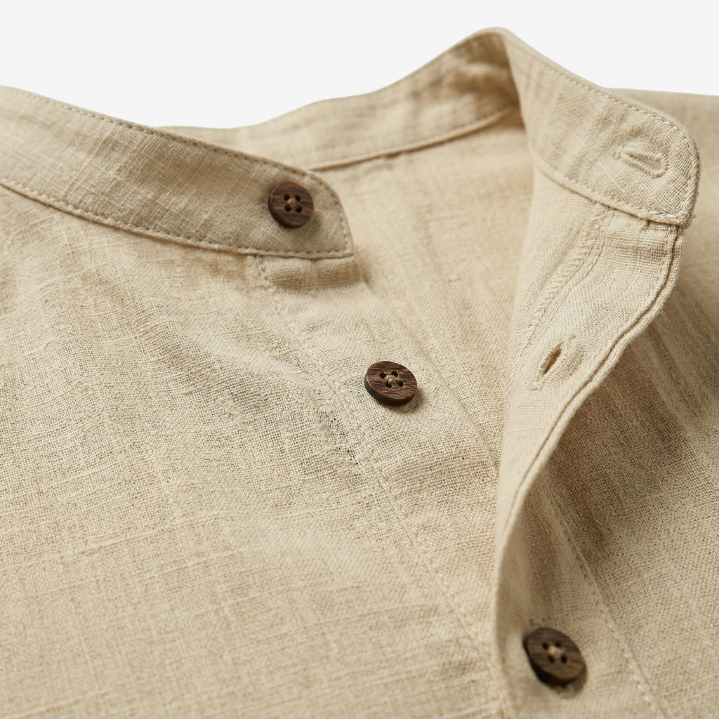 VALERIQUE | Homme Chemise Décontractée en Mousseline