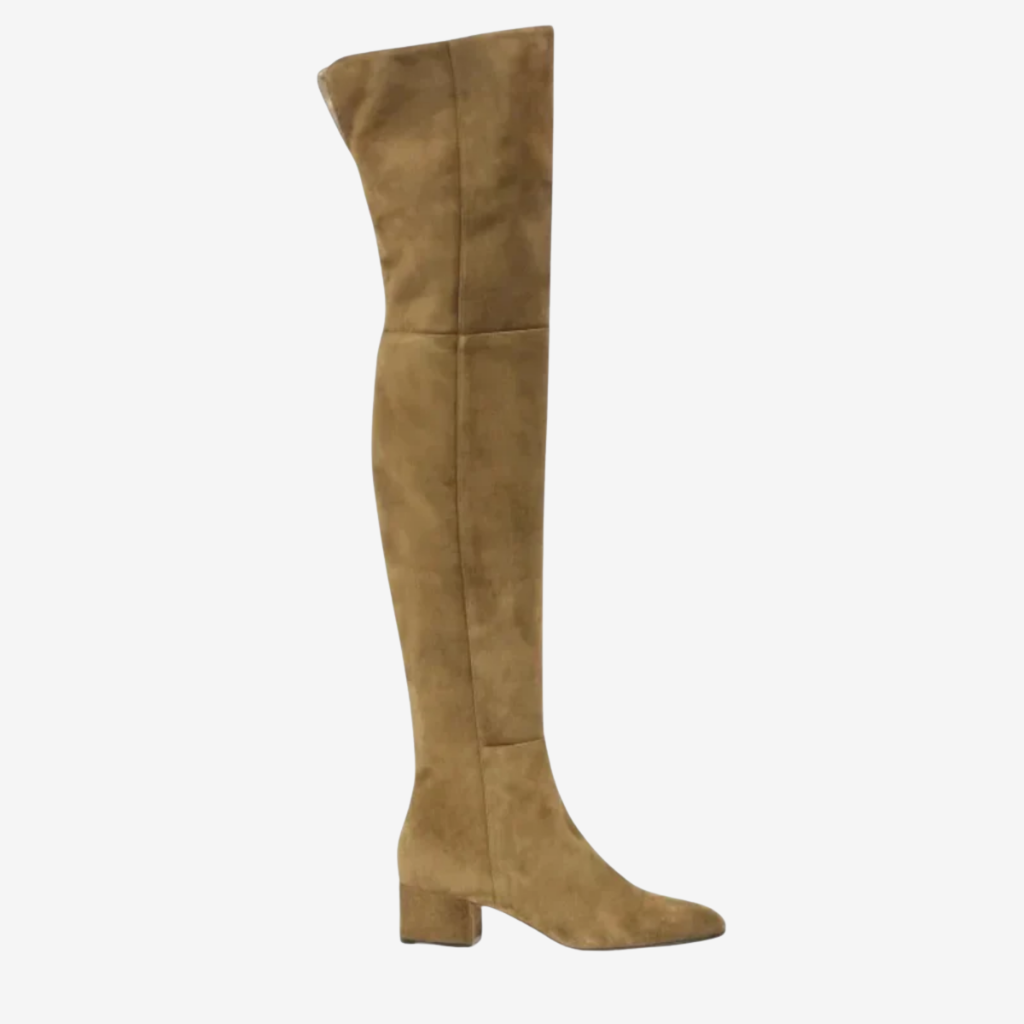 VALERIQUE | Cuissardes en Daim Synthétique pour Femme – Élégance Haute