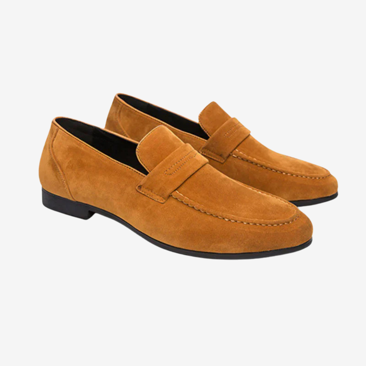 VALERIQUE | Homme Mocassins classiques en suédine style élégant
