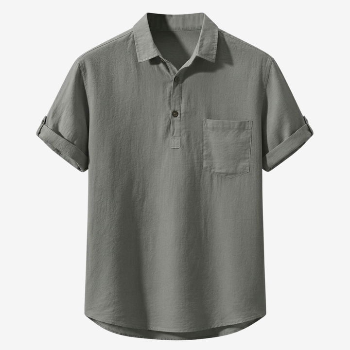 VALERIQUE | Homme Polo manches courtes coupe ajustée poche poitrine style décontracté