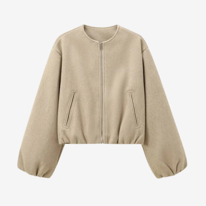 VALERIQUE | Veste Bomber Femme - Kaki, Gris et Noir