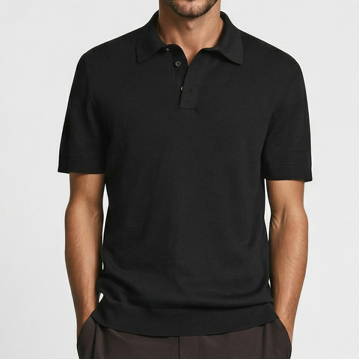 VALERIQUE | Homme Polo en coton coupe droite manches courtes style décontracté