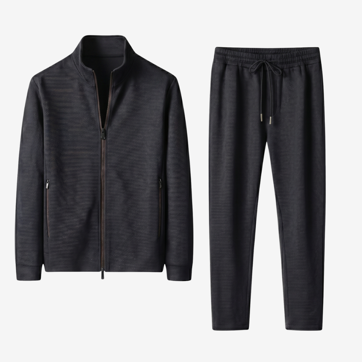 VALERIQUE | Ensemble de Sport Homme - Noir et Bleu