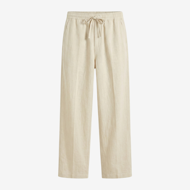 VALERIQUE | Homme Pantalon Décontracté - Taille Élastiquée avec Cordon de Serrage, Poches Latérales