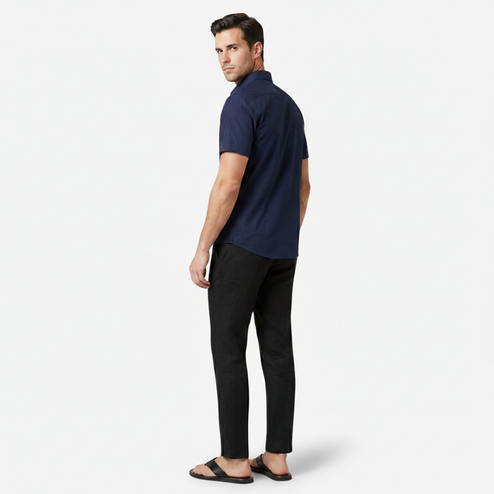 VALERIQUE | Sandales Plates en Similicuir pour Homme