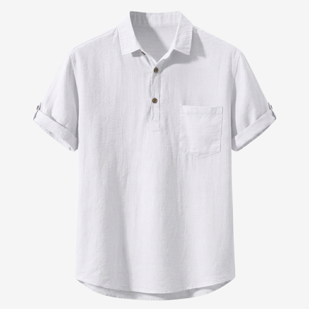 VALERIQUE | Homme Polo manches courtes coupe ajustée poche poitrine style décontracté