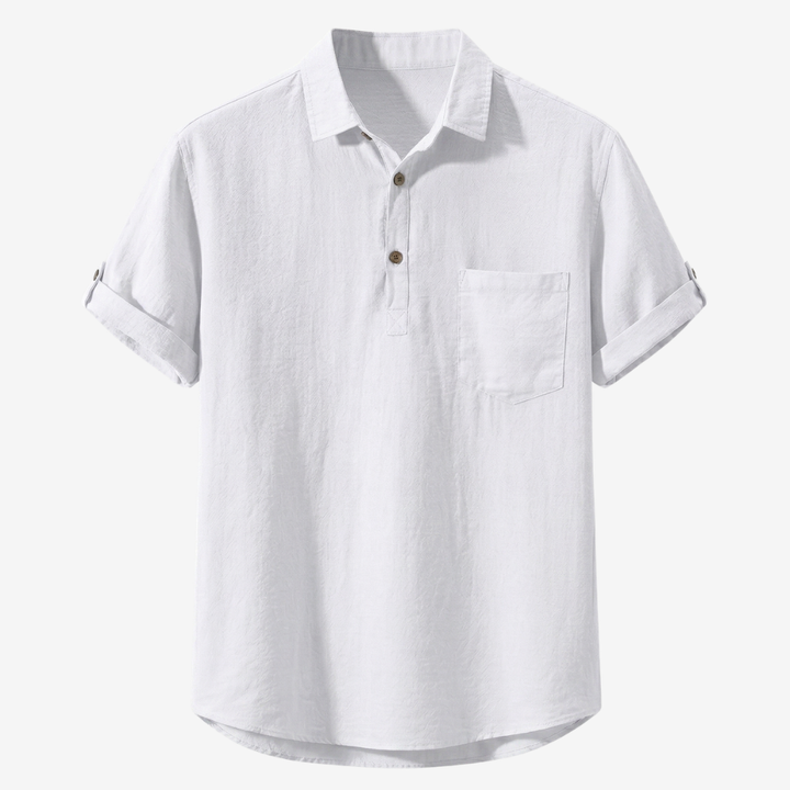 VALERIQUE | Homme Polo manches courtes coupe ajustée poche poitrine style décontracté