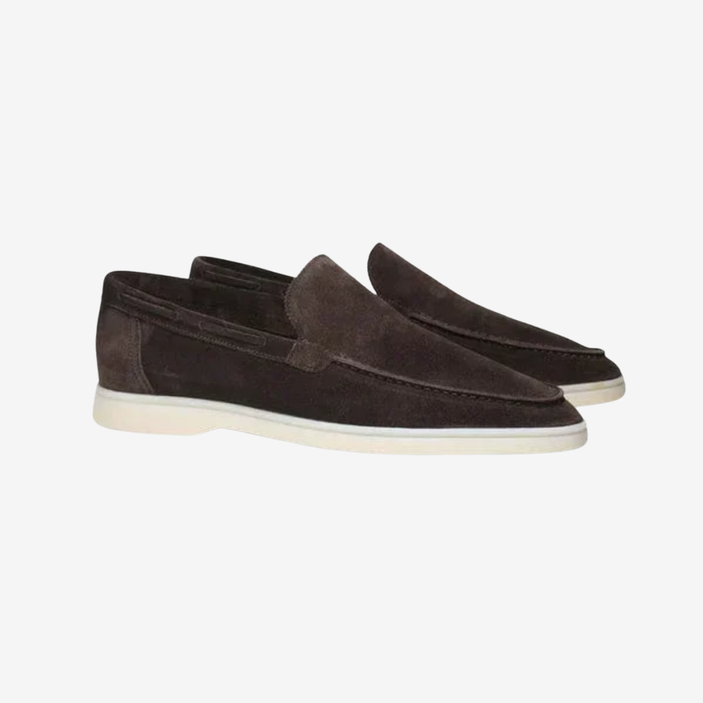 VALERIQUE | Mocassins en Daim pour Homme – Confort Moderne