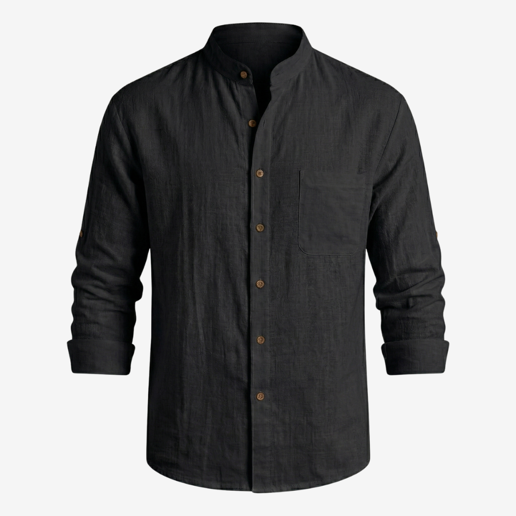 VALERIQUE | Homme Chemise Décontractée en Mousseline