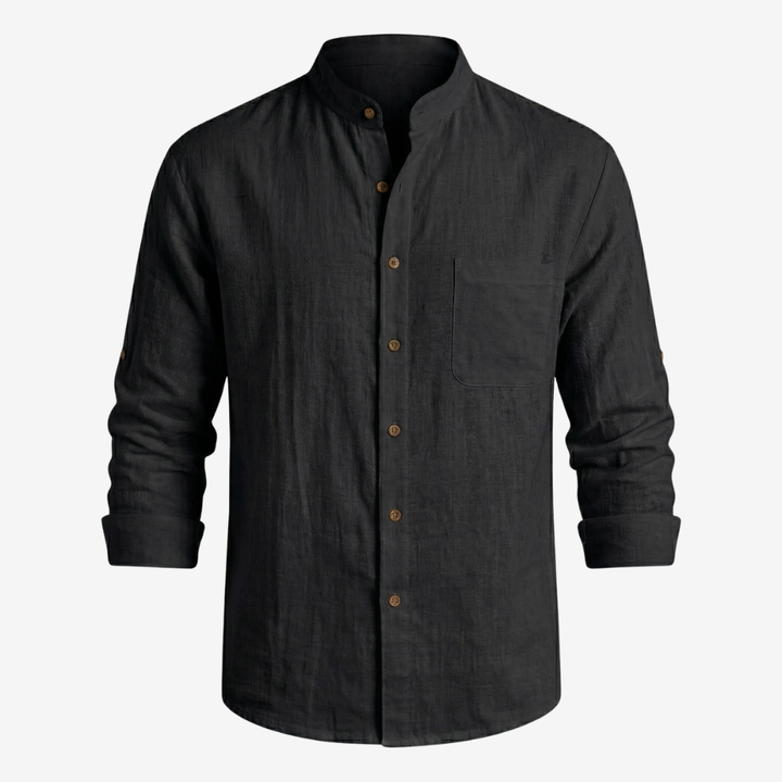 VALERIQUE | Homme Chemise Décontractée en Mousseline