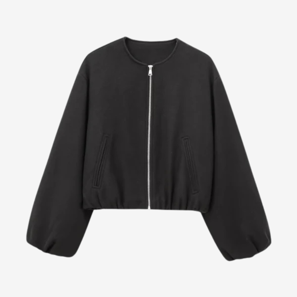 VALERIQUE | Veste Bomber Femme - Kaki, Gris et Noir