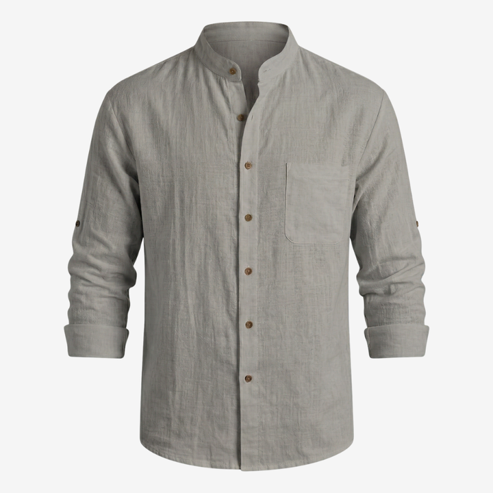 VALERIQUE | Homme Chemise Décontractée en Mousseline