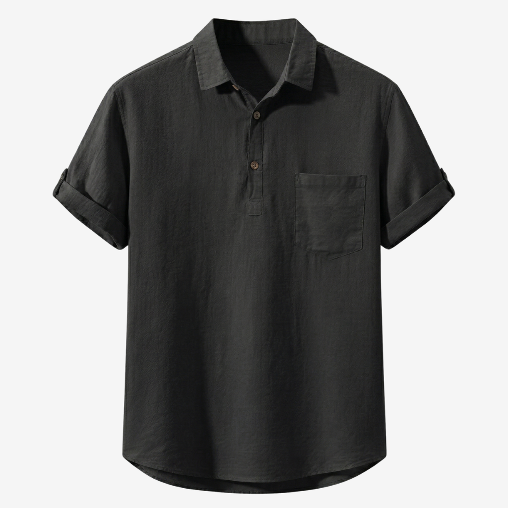 VALERIQUE | Homme Polo manches courtes coupe ajustée poche poitrine style décontracté