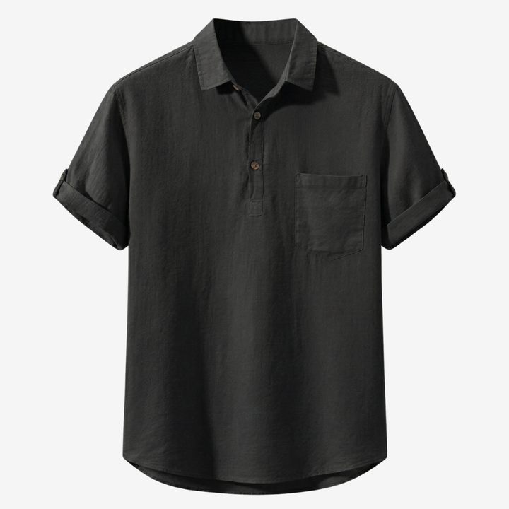 VALERIQUE | Homme Polo manches courtes coupe ajustée poche poitrine style décontracté