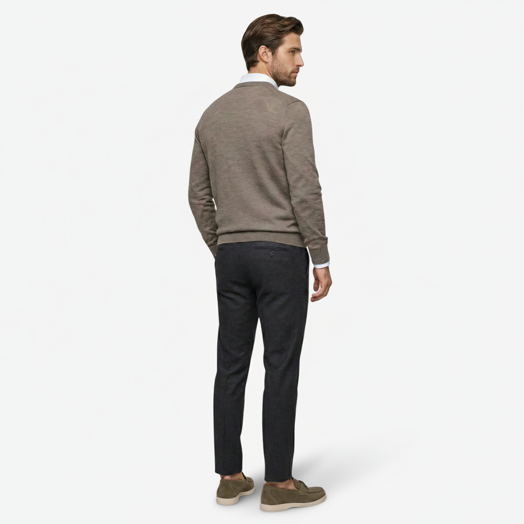 VALERIQUE | Homme Mocassins en suédine détail métal style élégant