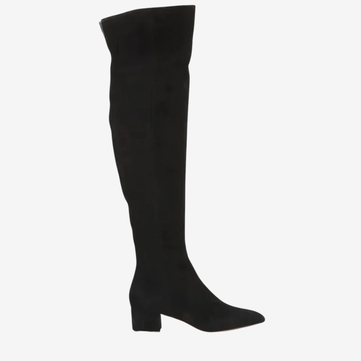VALERIQUE | Cuissardes en Daim Synthétique pour Femme – Élégance Haute