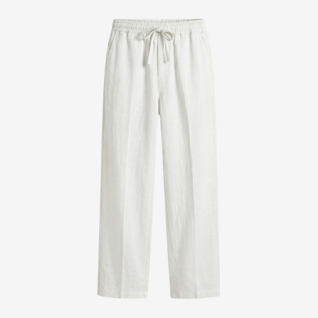 VALERIQUE | Homme Pantalon Décontracté - Taille Élastiquée avec Cordon de Serrage, Poches Latérales