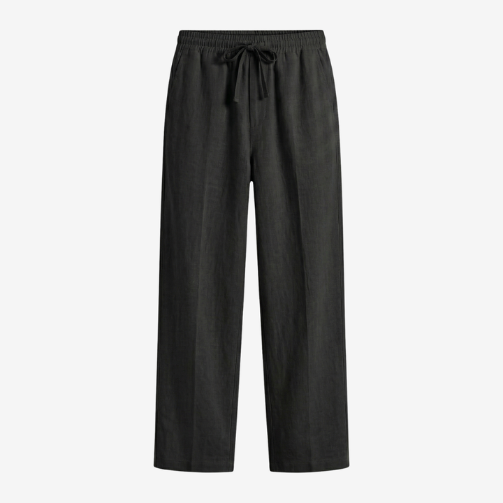 VALERIQUE | Homme Pantalon Décontracté - Taille Élastiquée avec Cordon de Serrage, Poches Latérales