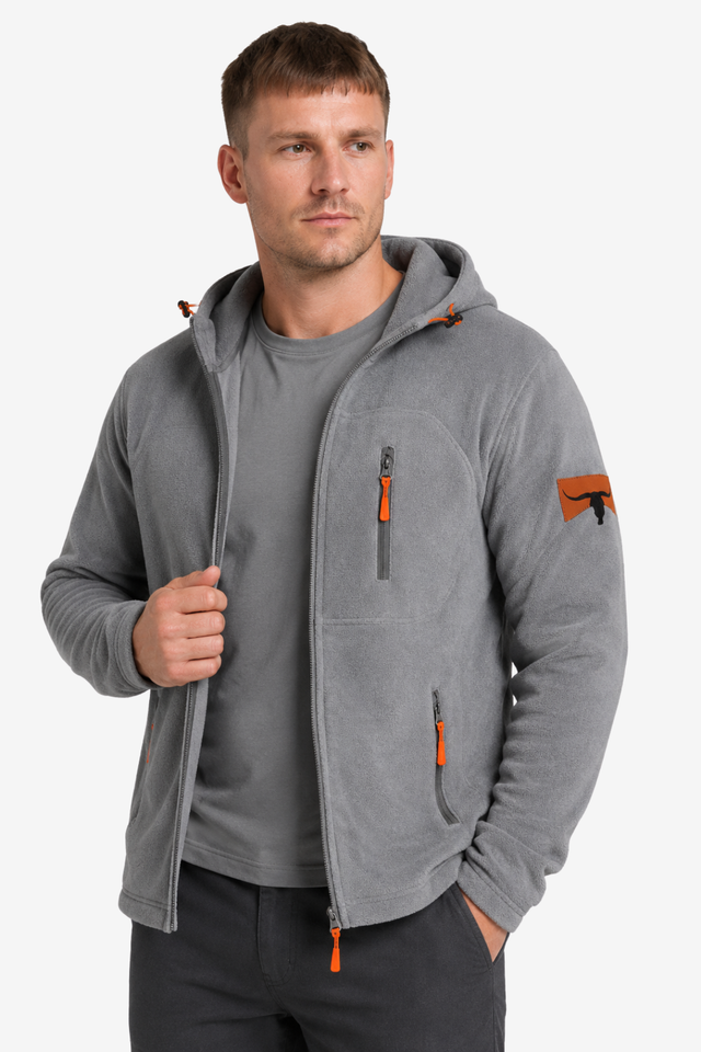 VALERIQUE | Sweat-shirt à capuche pour homme – Design outdoor zippé avec plusieurs poches