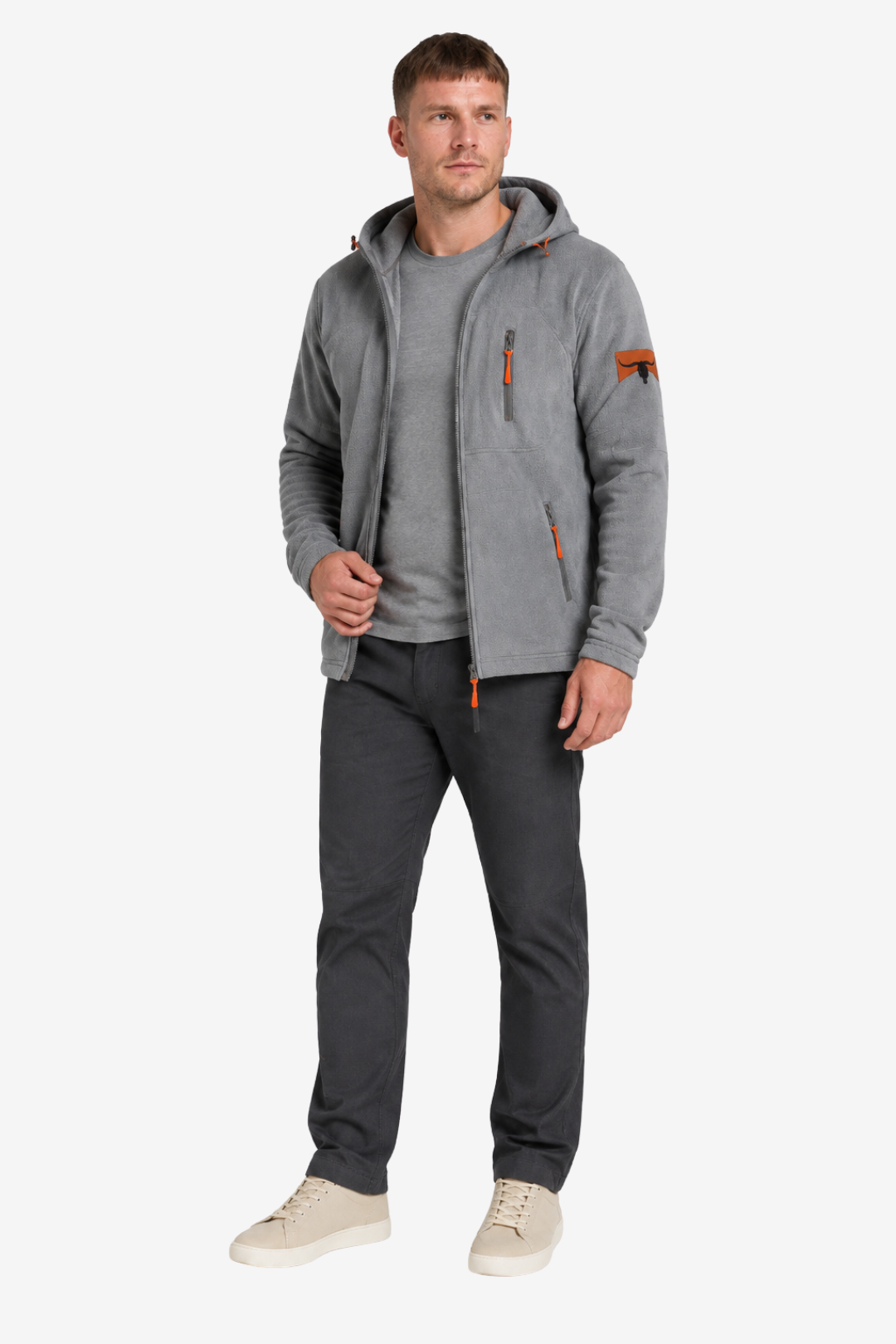 VALERIQUE | Sweat-shirt à capuche pour homme – Design outdoor zippé avec plusieurs poches
