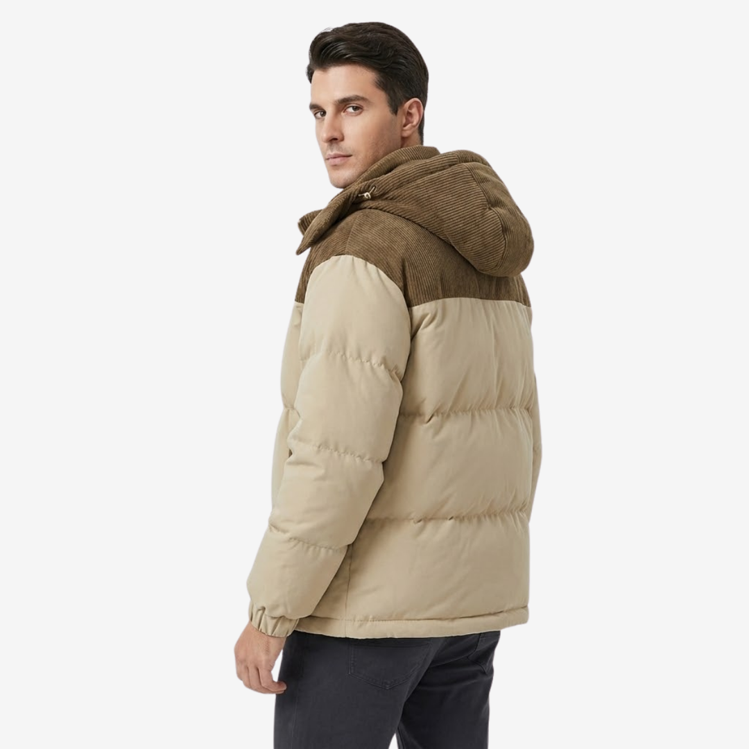 VALERIQUE | Doudoune à Capuche pour Homme – Manteau Élégant