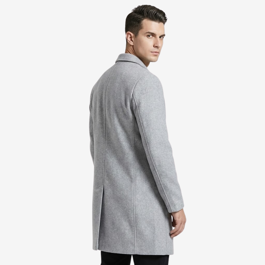 VALERIQUE | Manteau Long d’Hiver pour Homme – Doublure Thermique