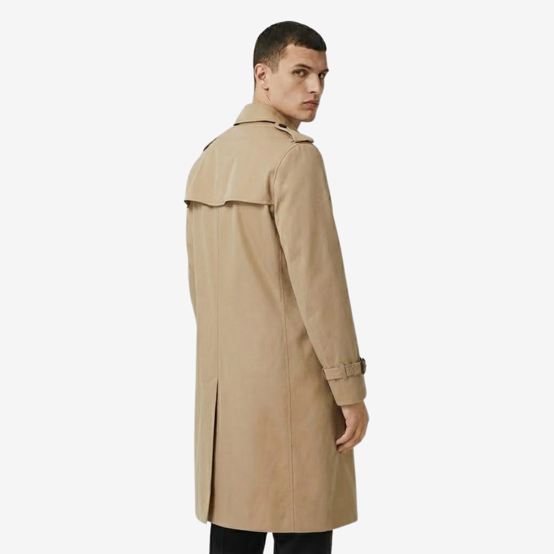 VALERIQUE | Trench-Coat Classique pour Homme – Vêtement d’Extérieur Intemporel