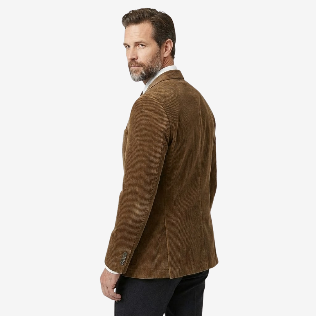 VALERIQUE | Blazer en Velours Côtelé pour Homme – Veste Classique
