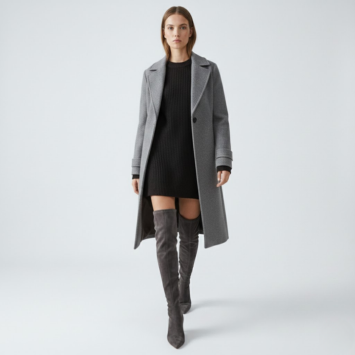 VALERIQUE | Cuissardes en Daim Synthétique pour Femme – Élégance Haute