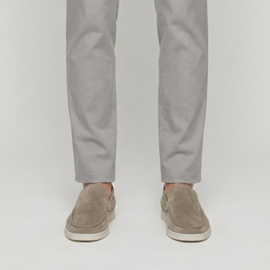 VALERIQUE | Mocassins en Daim pour Homme – Confort Moderne