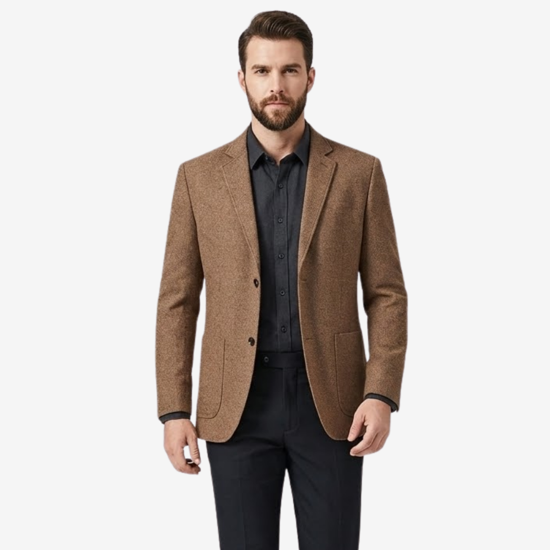 VALERIQUE | Blazer Classique pour Homme – Coupe Slim Ajustée