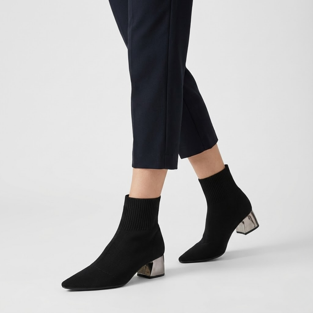 VALERIQUE | Bottines Chaussettes pour Femme – Silhouette Moderne