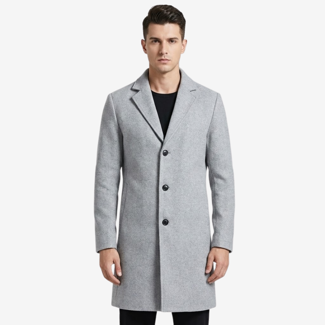 VALERIQUE | Manteau Long d’Hiver pour Homme – Doublure Thermique