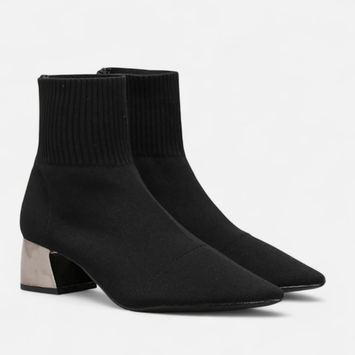 VALERIQUE | Bottines Chaussettes pour Femme – Silhouette Moderne