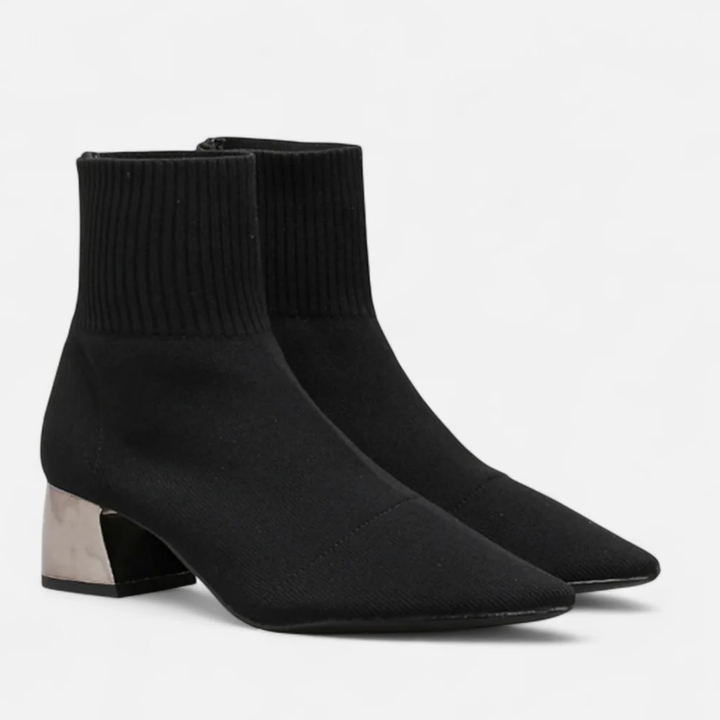 VALERIQUE | Bottines Chaussettes pour Femme – Silhouette Moderne