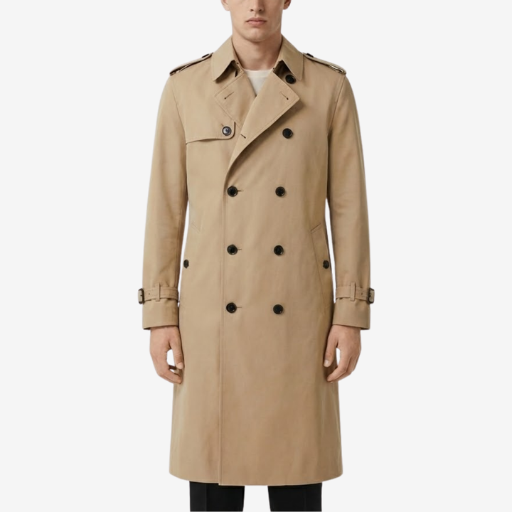 VALERIQUE | Trench-Coat Classique pour Homme – Vêtement d’Extérieur Intemporel