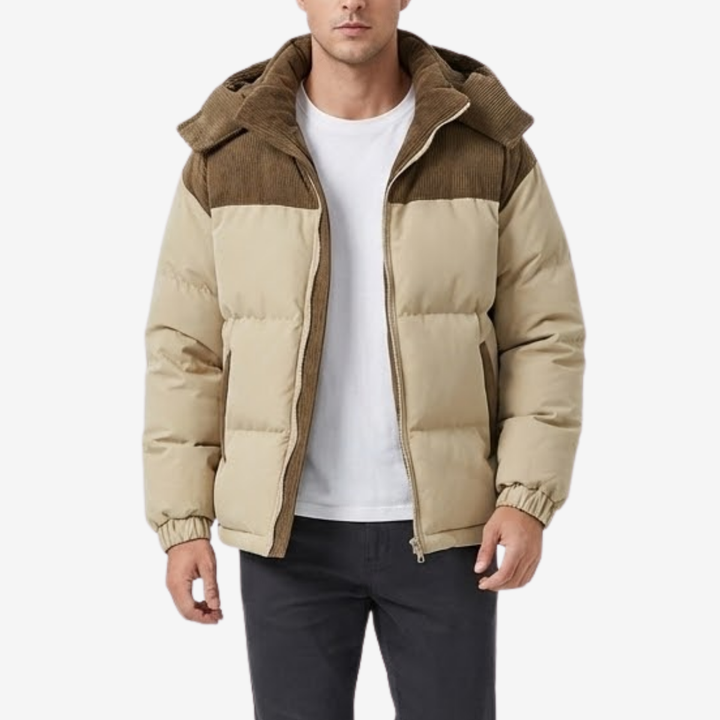 VALERIQUE | Doudoune à Capuche pour Homme – Manteau Élégant