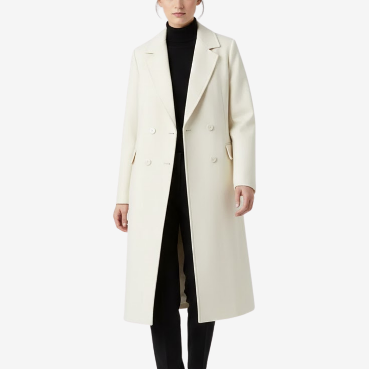 VALERIQUE | Trench Coat Élégant pour Femme – Double Boutonnage