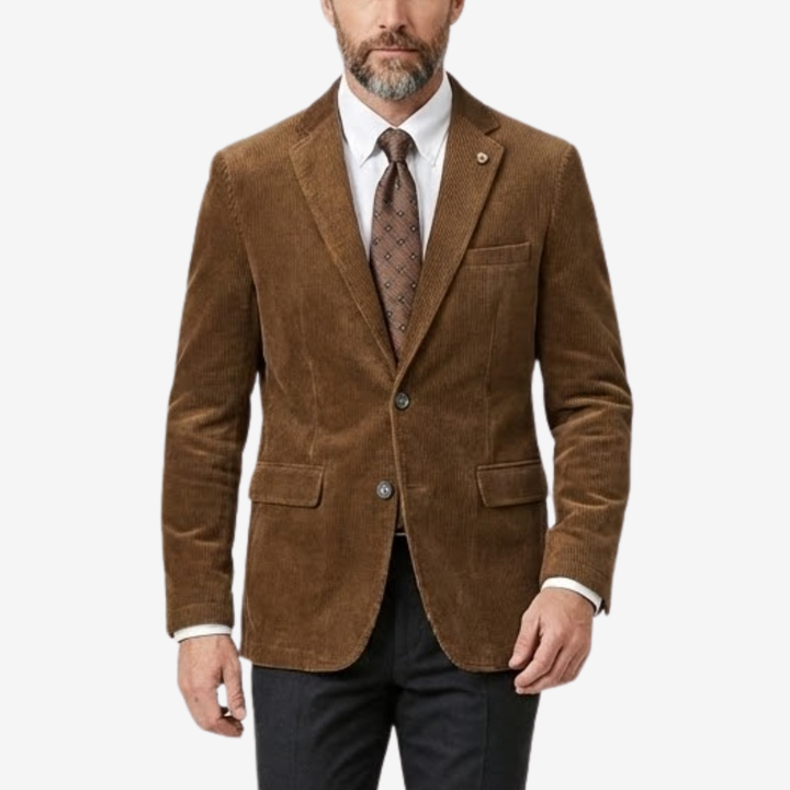 VALERIQUE | Blazer en Velours Côtelé pour Homme – Veste Classique