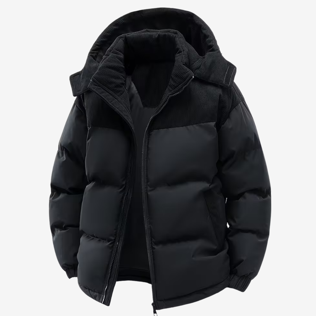 VALERIQUE | Doudoune à Capuche pour Homme – Manteau Élégant