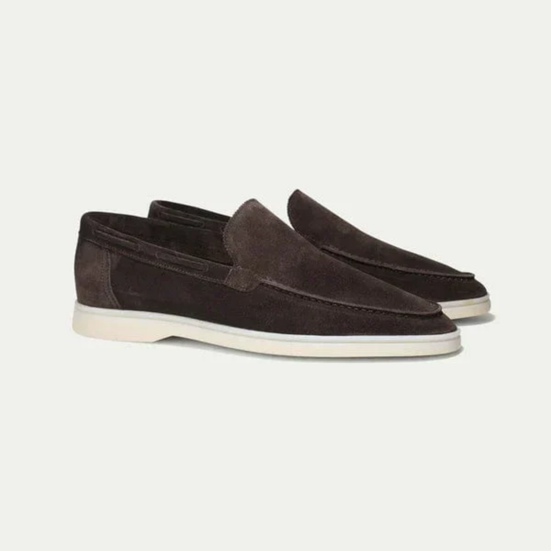 VALERIQUE | Mocassins en Daim pour Homme – Confort Moderne