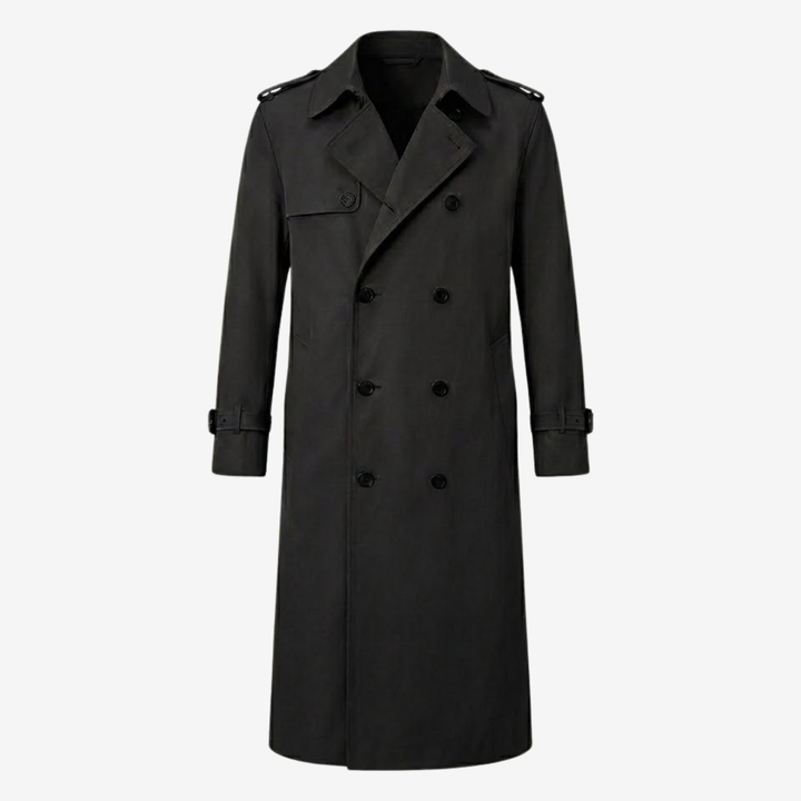 VALERIQUE | Trench-Coat Classique pour Homme – Vêtement d’Extérieur Intemporel