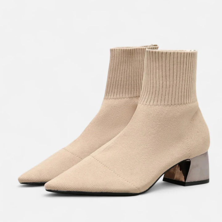 VALERIQUE | Bottines Chaussettes pour Femme – Silhouette Moderne