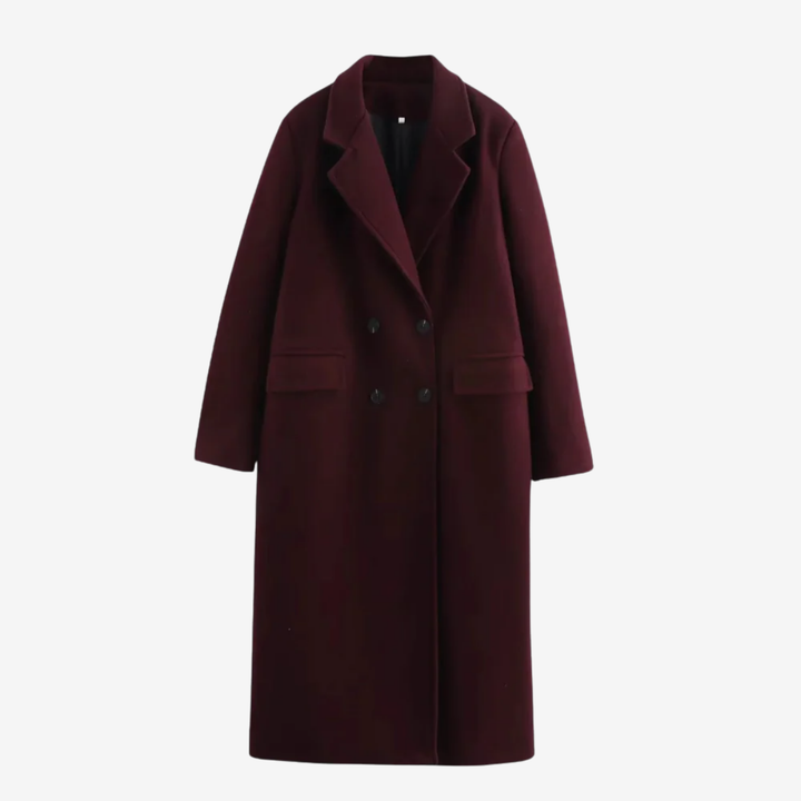 VALERIQUE | Trench Coat Élégant pour Femme – Double Boutonnage
