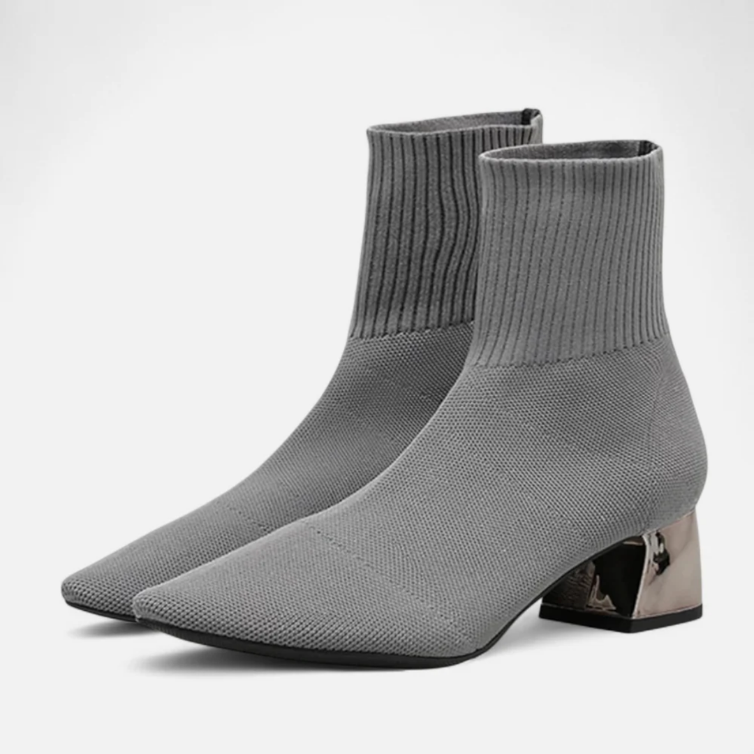 VALERIQUE | Bottines Chaussettes pour Femme – Silhouette Moderne