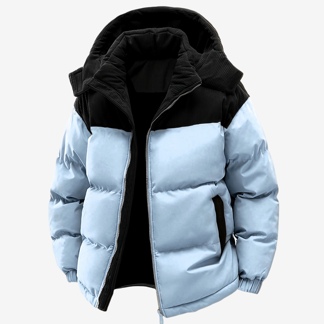 VALERIQUE | Doudoune à Capuche pour Homme – Manteau Élégant