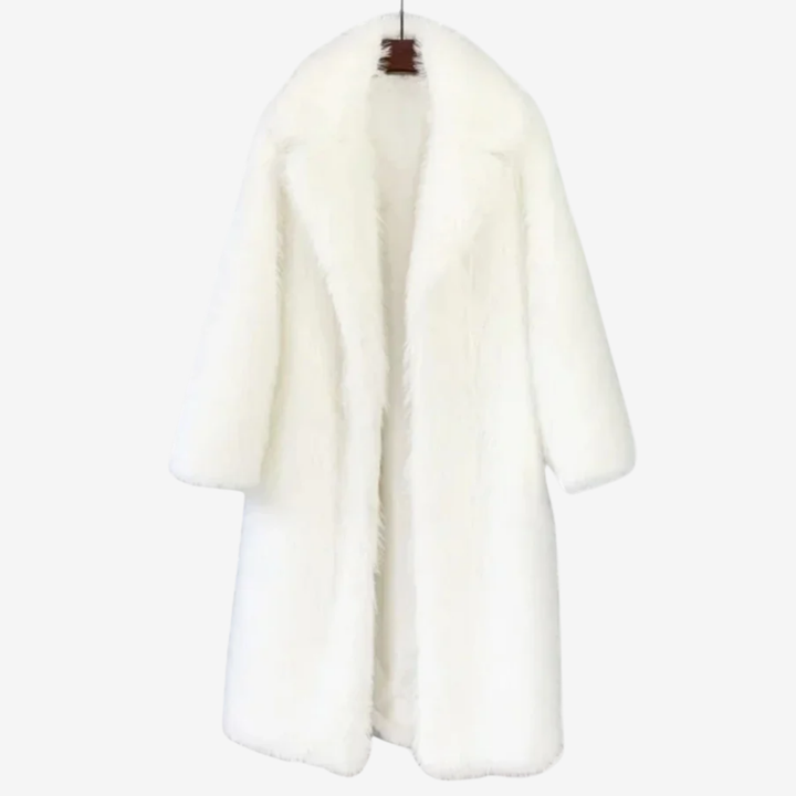 VALERIQUE | Manteau Long en Fausse Fourrure pour Femme – Chaleur Opulente