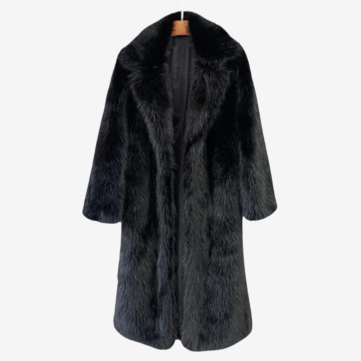 VALERIQUE | Manteau Long en Fausse Fourrure pour Femme – Chaleur Opulente