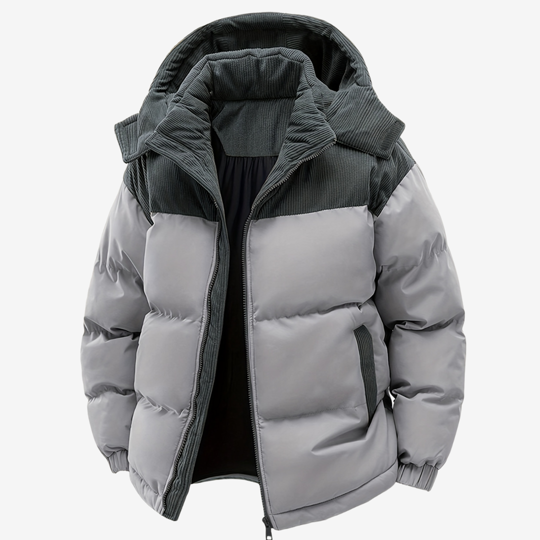 VALERIQUE | Doudoune à Capuche pour Homme – Manteau Élégant