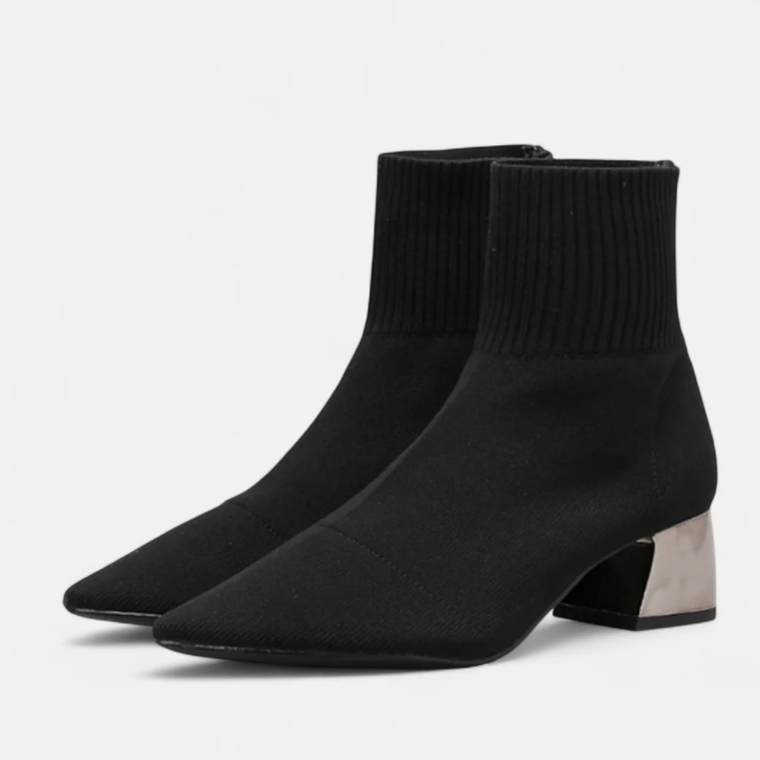 VALERIQUE | Bottines Chaussettes pour Femme – Silhouette Moderne